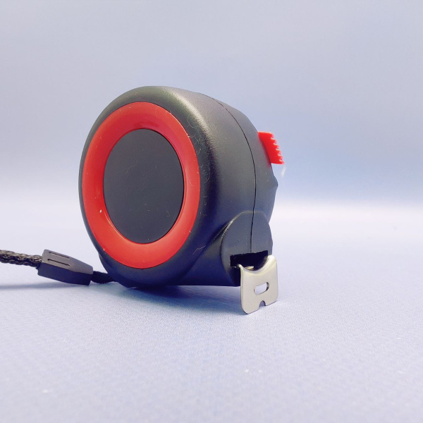 Рулетка Дрезден 3м / Рулетка измерительная с ремешком и зажимом для ремня